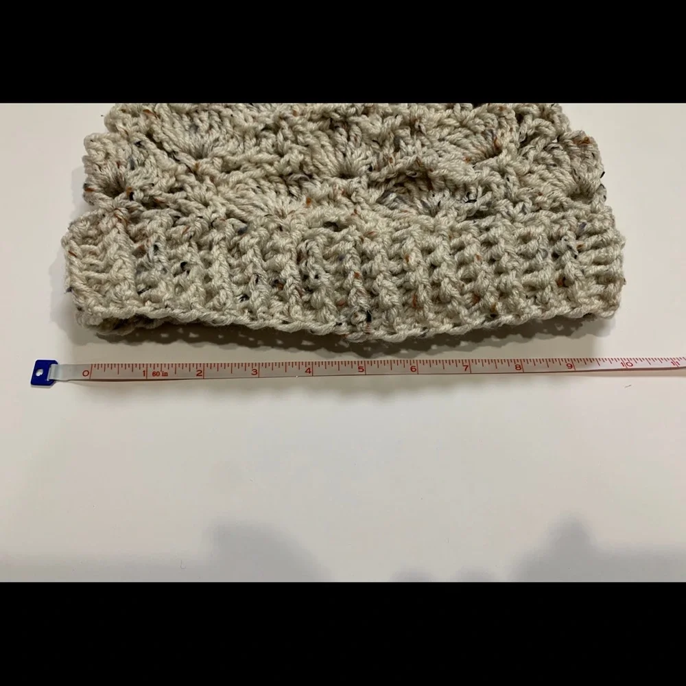 Mariposa’s Beanie Handmade Crochet Boho Adult Winter Beanie Hat Aran Fleck